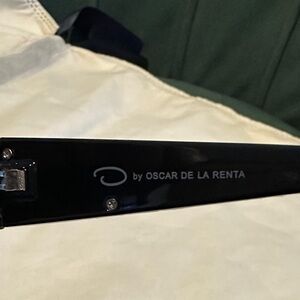 Oscar de la Renta Black Designer Eyewear